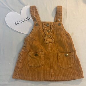 Nicole Miller - Corduroy Pinafore Dress